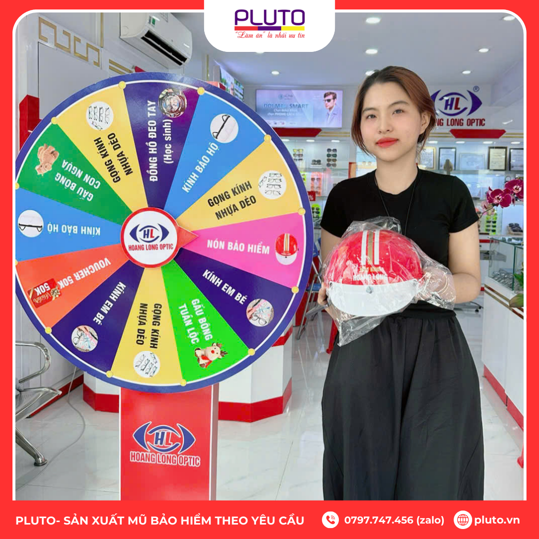 Mũ Bảo Hiểm In Logo Cửa Hàng Mắt Kính | Giá Xưởng – Nhận Làm Theo Yêu Cầu 9 Mũ Bảo Hiểm In Logo Cửa Hàng Mắt Kính