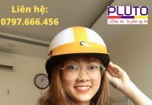 Mũ bảo hiểm quảng cáo