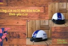 Quảng cáo nón bảo hiểm cho ngành ngân hàng