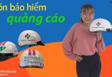 Định vị thương hiệu nhờ làm nón bảo hiểm quảng cáo