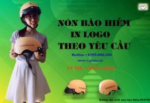 Nón bảo hiểm in logo uy tín ở TP HCM