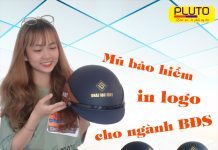 Làm mũ bảo hiểm in logo theo yêu cầu dành cho ngành bất động sản