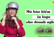 Mũ bảo hiểm in logo cho doanh nghiệp