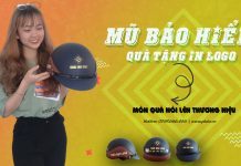 Mũ bảo hiểm quà tặng in logo – món quà tặng ý nghĩa