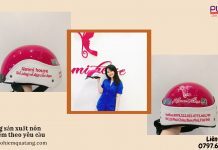 Mũ bảo hiểm in logo quà tặng, vì sao nên chọn ?