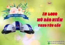 Mũ bảo hiểm in logo quảng cáo và những điều chưa biết