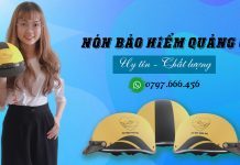 In nón bảo hiểm quảng cáo và những điều ít ai biết