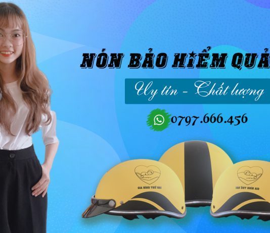 In nón bảo hiểm quảng cáo và những điều ít ai biết