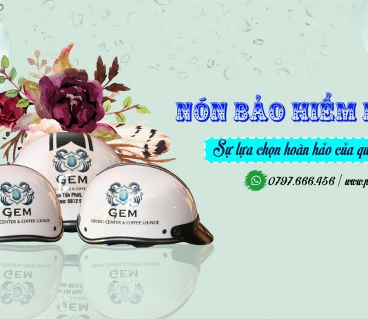 Nón bảo hiểm quà tặng theo yêu cầu uy tín, chất lượng