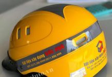 Xưởng sản xuất mũ bảo hiểm in logo theo yêu cầu