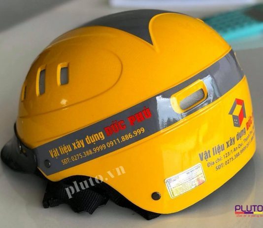 Xưởng sản xuất mũ bảo hiểm in logo theo yêu cầu