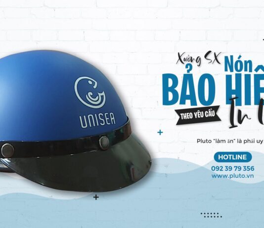 Sản xuất nón bảo hiểm quảng cáo chất lượng và tiêu chí chọn lựa