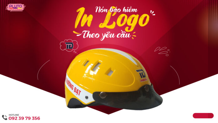 Xưởng sản xuất nón bảo hiểm in logo theo yêu cầu