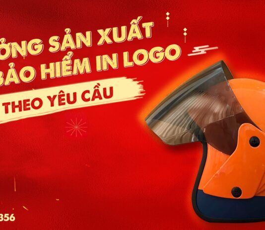 Đặt mũ bảo hiểm in logo công ty ở đâu uy tín nhất!? Xưởng sản xuất mũ bảo hiểm in logo theo yêu cầu