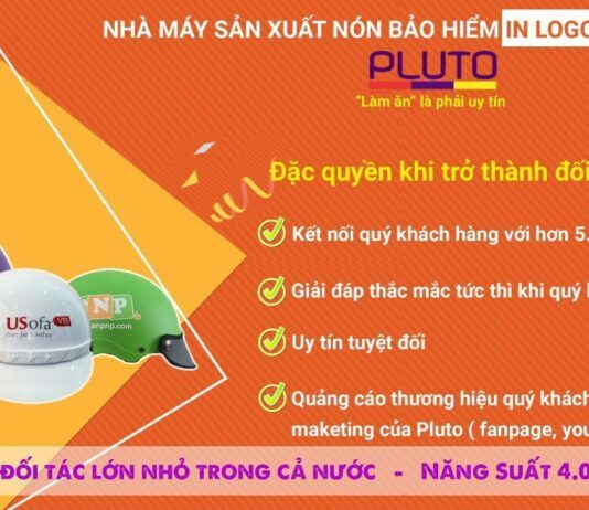 Đặt in logo nón bảo hiểm uy tín, nhanh chóng cho doanh nghiệp in logo quảng cáo