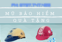 Làm nón bảo hiểm in logo theo yêu cầu và 3 điều cần biết Nón bảo hiểm in logo chất lượng ở sóc trăng