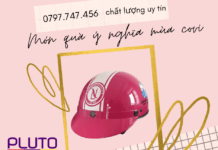 Nón bảo hiểm in logo chất lượng cho doanh nghiệp 31.7món Quà ý Nghia