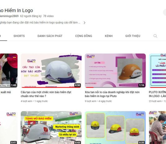 Quảng cáo bằng in logo lên mũ bảo hiểm một trong 5 cách truyền thông hiệu quả in logo lên mũ bảo hiểm