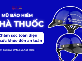 Đặt In Mũ Bảo Hiểm Nhà Thuốc – Quà Tặng Khai Trương Cho Khách Hàng mũ bảo hiểm nhà thuốc