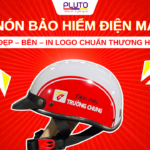 Bí quyết chọn nón bảo hiểm điện máy đẹp – bền – in logo chuẩn thương hiệu nón bảo hiểm điện máy